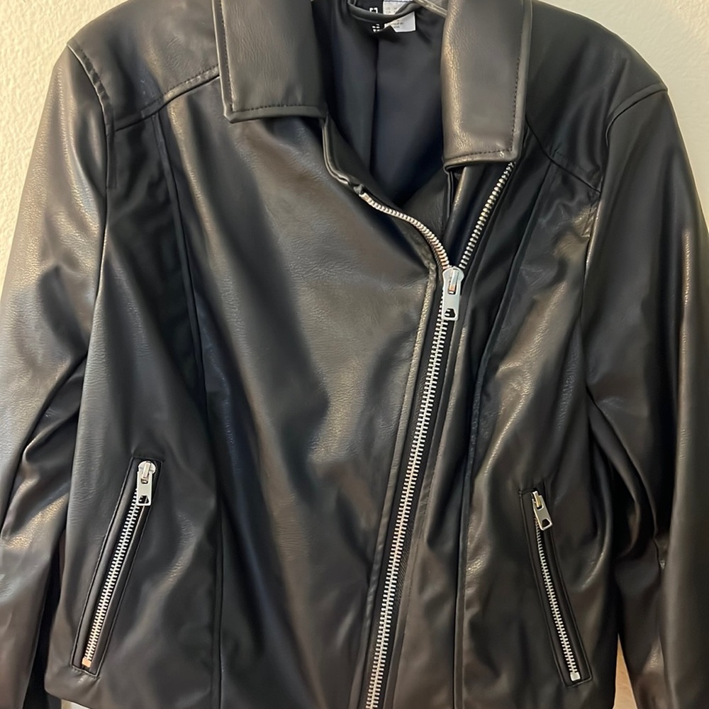 H&M Black Leather Jacket